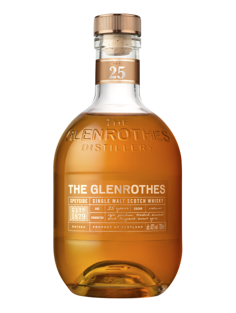 GLENROTHES 25YO 43% 4X0.7L